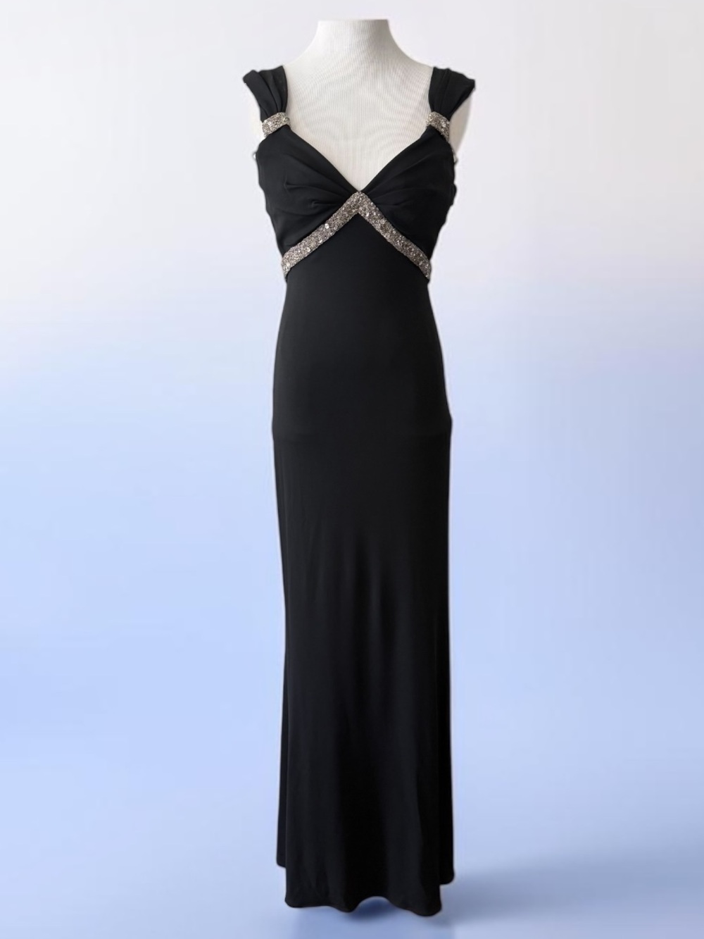 BLUMARINE Anna Molinari Breathtaking Gown Gala Formal Size 42 ITALY